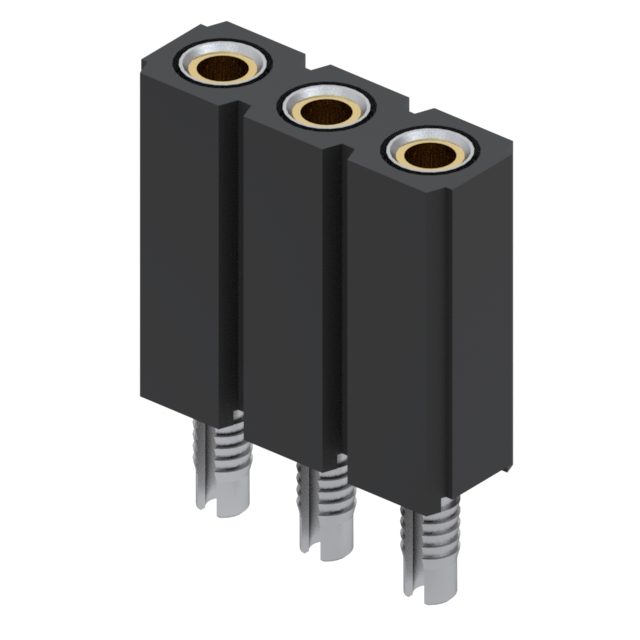 801-93-003-61-001000 Mill-Max Manufacturing Corp.  Headers Receptacles Female Sockets