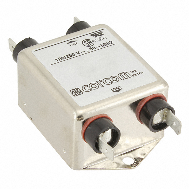 6609031-7 TE Connectivity Corcom Filters  Modules de filtrage de ligne électrique