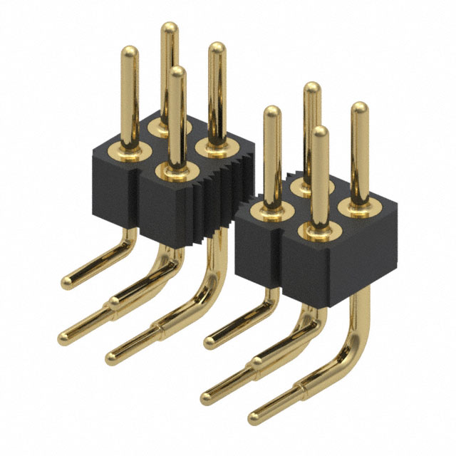 802-10-060-20-001000 Mill-Max Manufacturing Corp.  Headers Male Pins