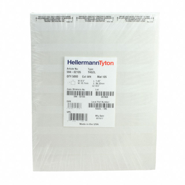 TAG50L-105 HellermannTyton  Cables Alambres - Gestión