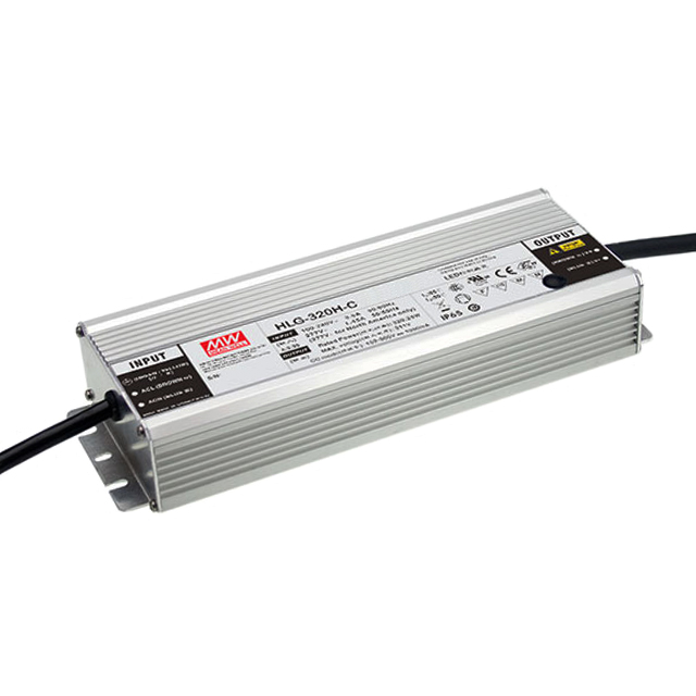 HLG-320H-C1400A MEAN WELL USA Inc.  LED Drivers
