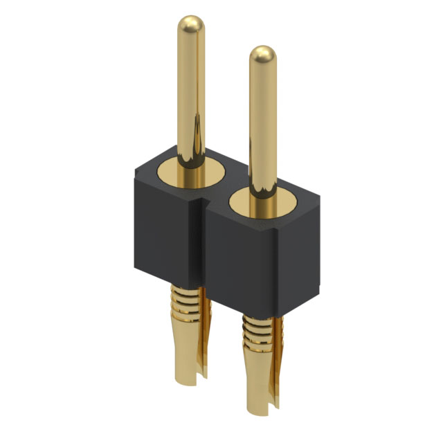 800-10-002-62-001000 Mill-Max Manufacturing Corp.  Embases à broches mâles