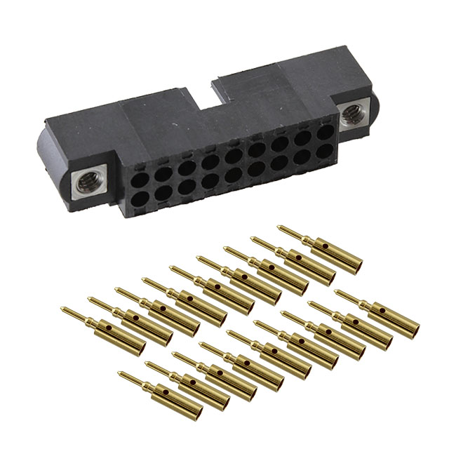 M80-5601805 Harwin Inc.  Free Hanging Panel Mount