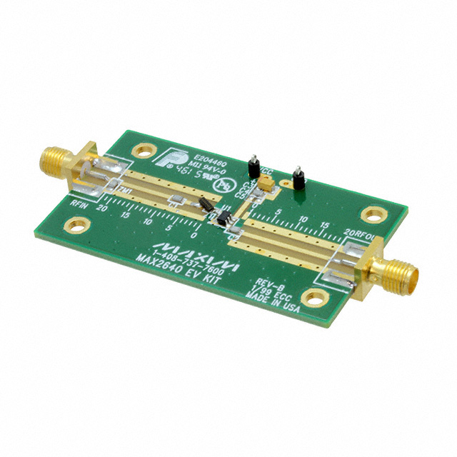 MAX2640EVKIT Analog Devices Inc./Maxim Integrated  Cartes de kits d'évaluation et de développement RF