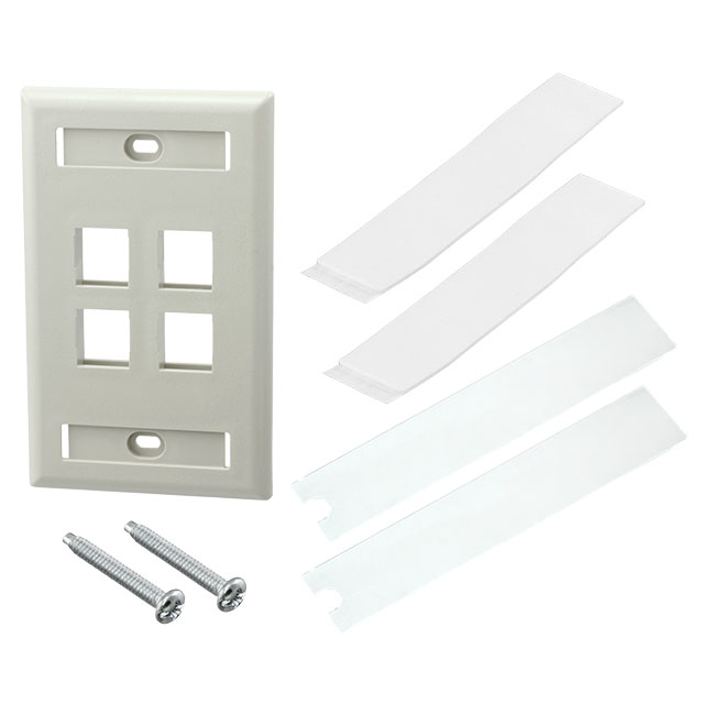 NK4FEIY Panduit Corp  Cornici per placche Keystone