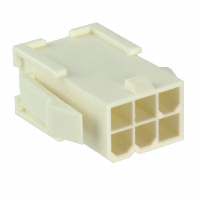 1969605-6 TE Connectivity AMP Connectors  Rectangular Connector Housings