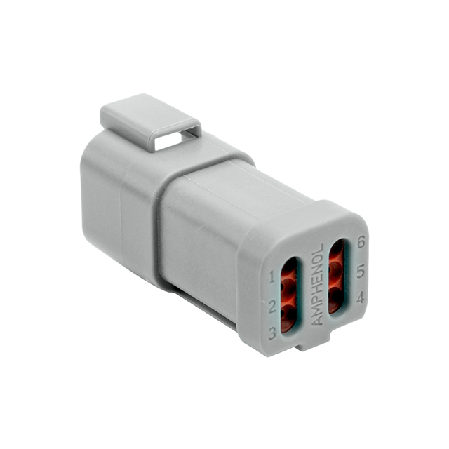 AT04-6P-SS01 Amphenol Sine Systems Corp  Rectangular Connector Housings