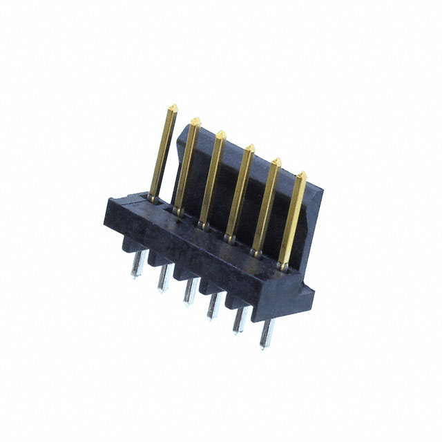 647116-6 TE Connectivity AMP Connectors  Headers Male Pins