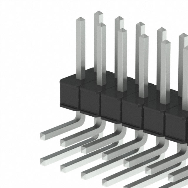 929838-04-13 3M  Headers Male Pins