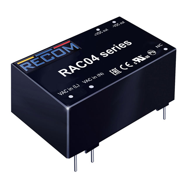 RAC04-09SC Recom Power  Convertisseurs CA/CC
