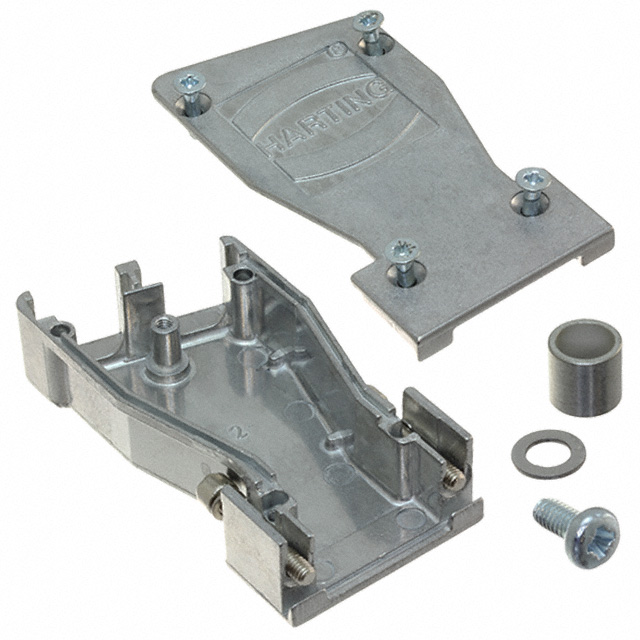 66670090347 HARTING  Capots de connecteurs D-Sub en forme de D
