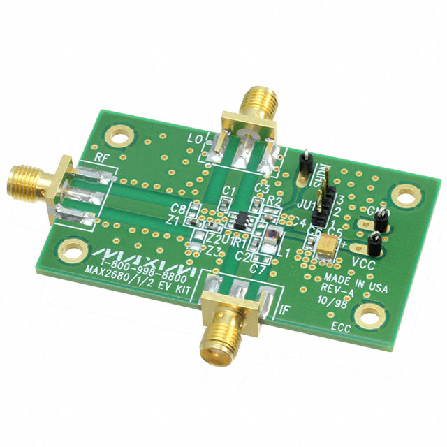 MAX2681EVKIT Analog Devices Inc./Maxim Integrated  Cartes de kits d'évaluation et de développement RF