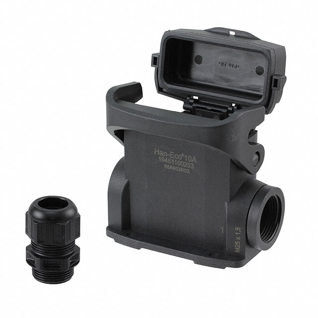 19461100253 HARTING  Heavy Duty Connector Housings Hoods Bases