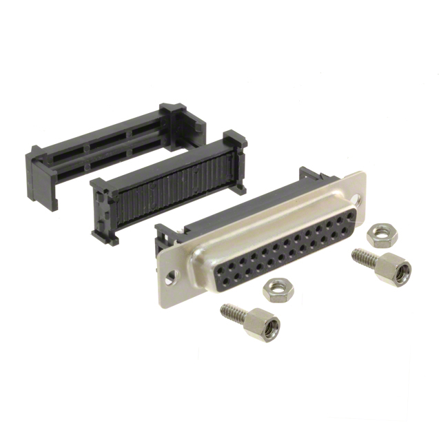 400F0-25-1-004S CNC Tech  Gruppi di connettori D-Sub