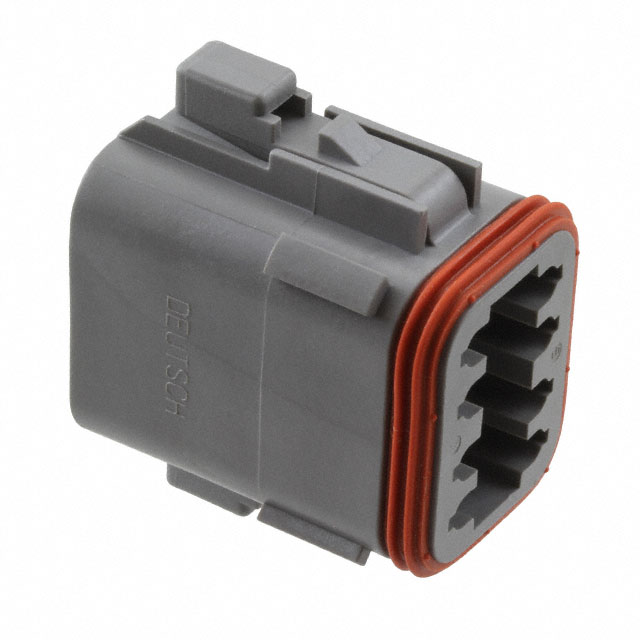 DT06-08SA-C015 TE Connectivity Deutsch Connectors  Rectangular Connector Housings