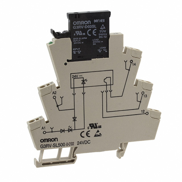 G3RV-SL500-DC1D2 DC24 Omron Automation and Safety  Solid State Relays