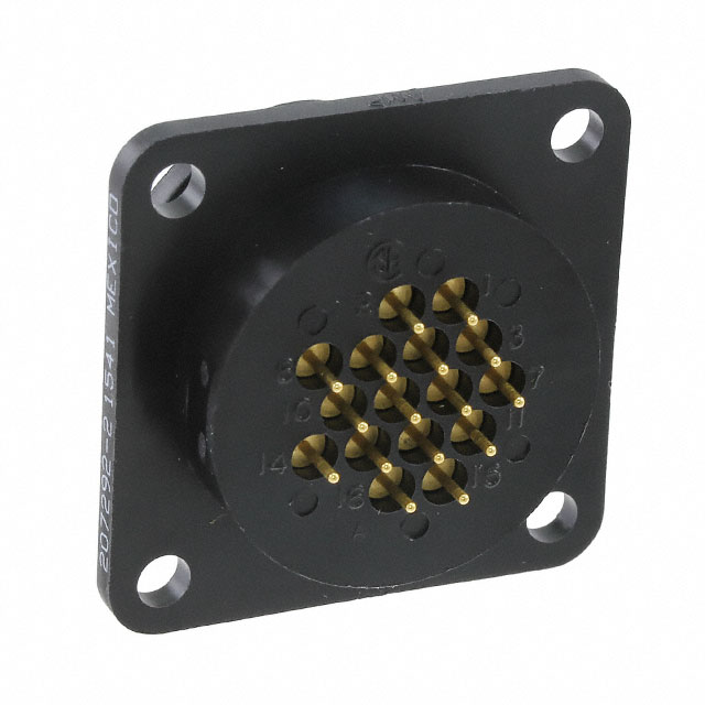 207292-2 TE Connectivity AMP Connectors  Gruppi di connettori circolari