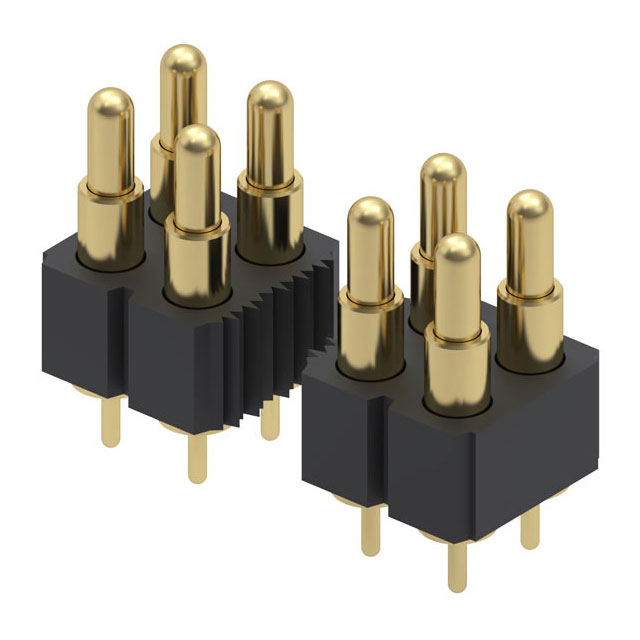 818-22-072-10-002101 Mill-Max Manufacturing Corp.  Spring Loaded