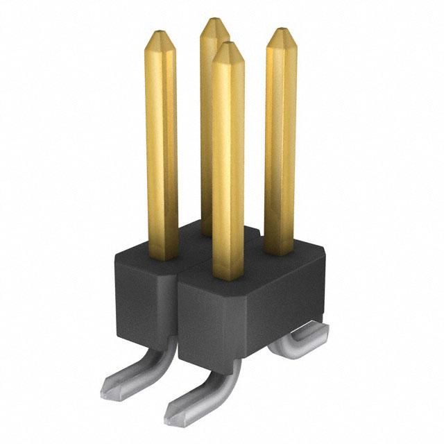 961204-6700-AR-TP 3M  Embases à broches mâles