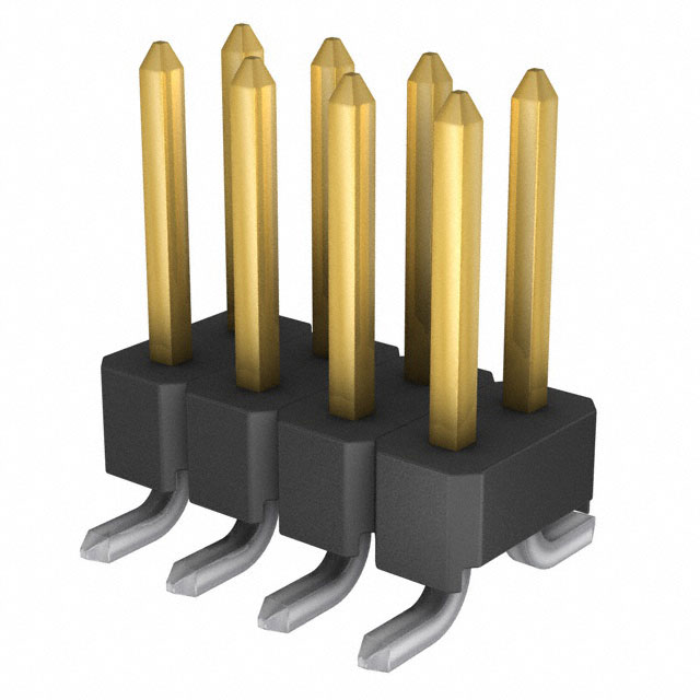961208-6700-AR-TP 3M  Headers Male Pins
