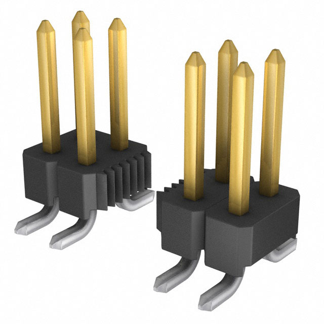 961226-6700-AR-TP 3M  Embases à broches mâles