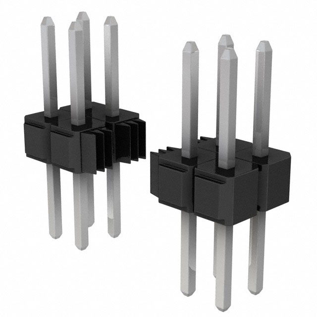 929836-02-36-RK 3M  Headers Male Pins