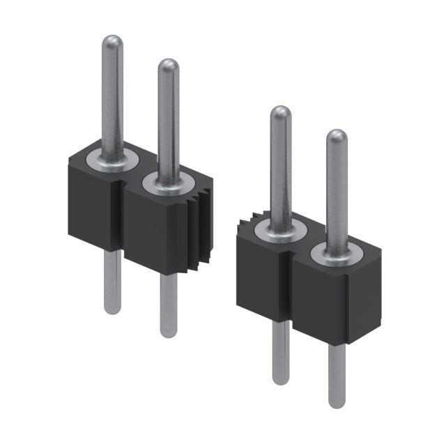 800-90-020-10-001000 Mill-Max Manufacturing Corp.  Embases à broches mâles