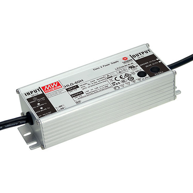 HLG-60H-15B MEAN WELL USA Inc.  LED Drivers