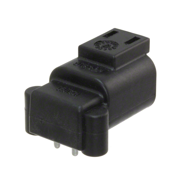 DTF13-2P TE Connectivity Deutsch Connectors  Headers Male Pins