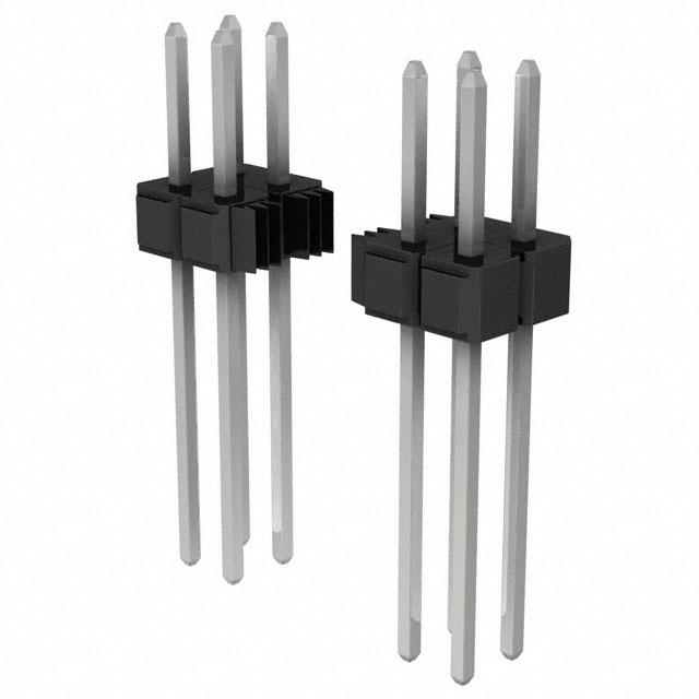 929836-04-23-RK 3M  Headers Male Pins