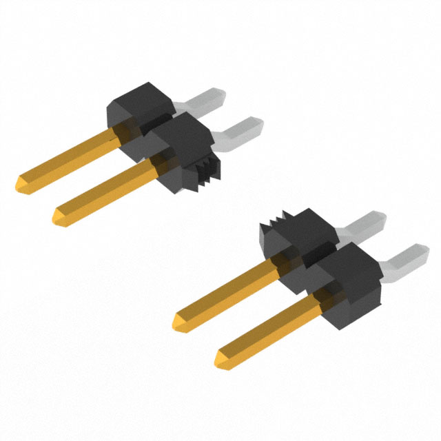 951121-4620-AR-TP 3M  Embases à broches mâles