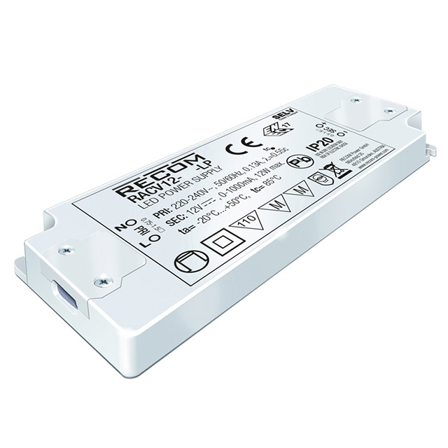 RACV12-12-LP Recom Power  LED Drivers