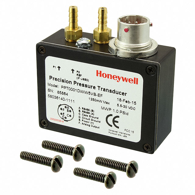 PPT0001DWW5VB-EF Honeywell Aerospace Capteurs de pression et transducteurs - Industriels