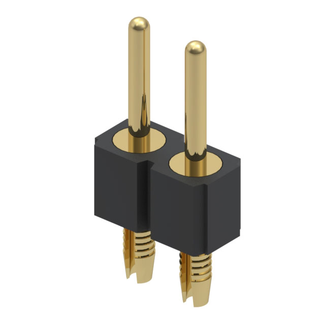 800-10-002-61-001000 Mill-Max Manufacturing Corp.  Embases à broches mâles