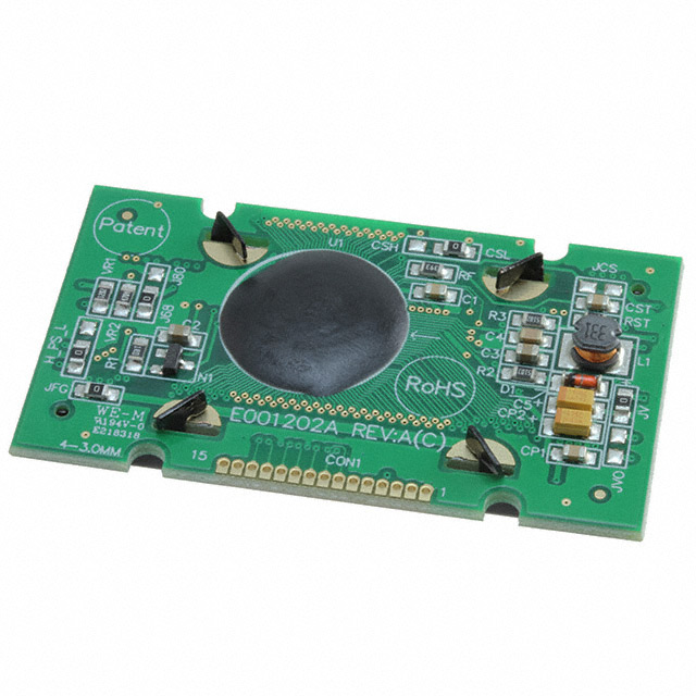 O008N002AGPP5N0000 Vishay Dale  Écran LCD OLED à caractères et chiffres