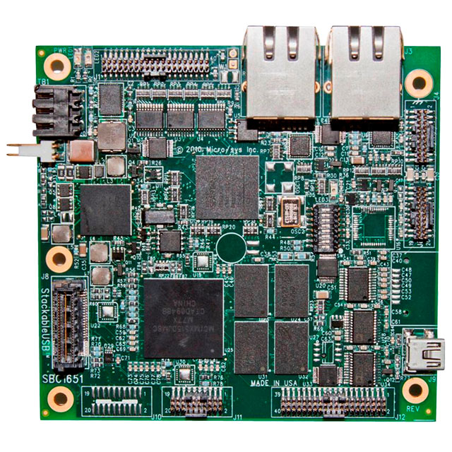 DK1651-LINUX Micro/sys Inc.  Cartes d'évaluation DSP MCU intégrées