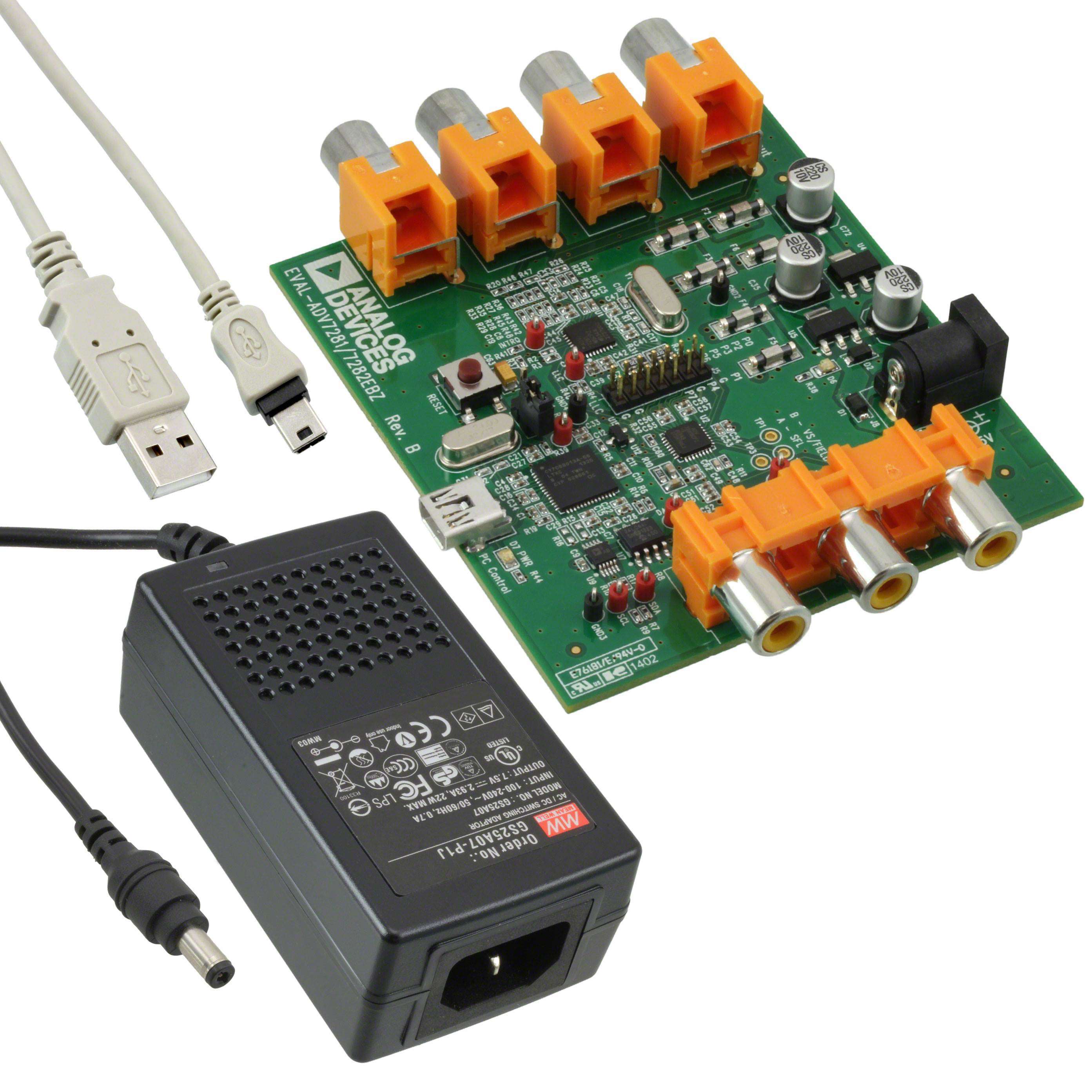 EVAL-ADV7281EBZ Analog Devices Inc.  Cartes et kits d'évaluation et de démonstration