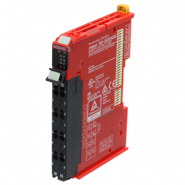 NX-SOD400 Omron Automation and Safety Sécurité des machines