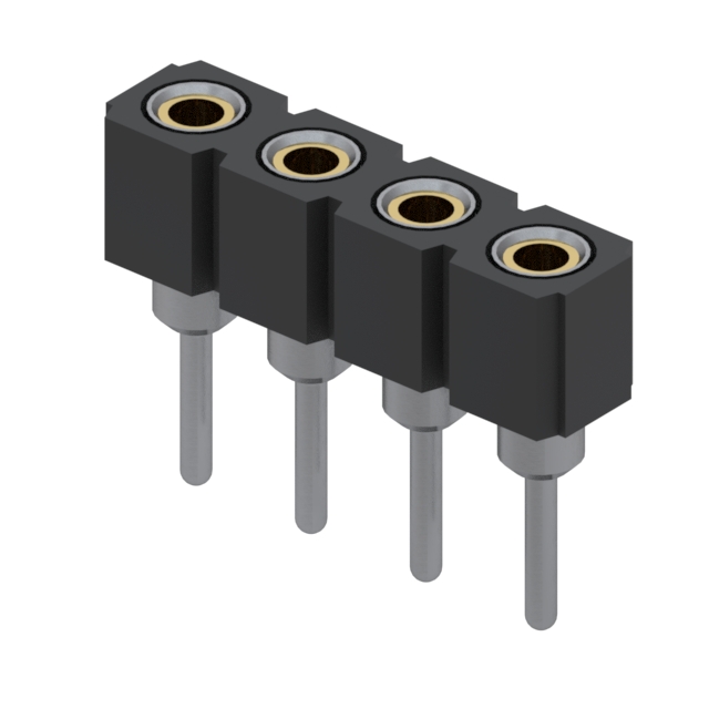 801-43-004-10-003000 Mill-Max Manufacturing Corp.  Embases Prises femelles