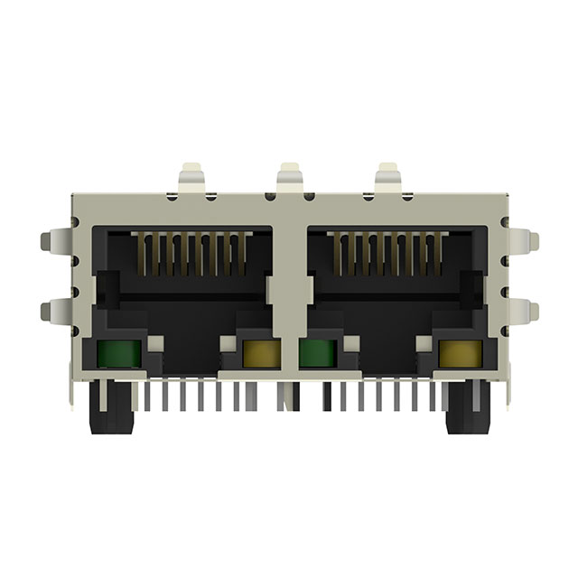 5-2301996-6 TE Connectivity AMP Connectors  Jack di connessione modulari con magneti