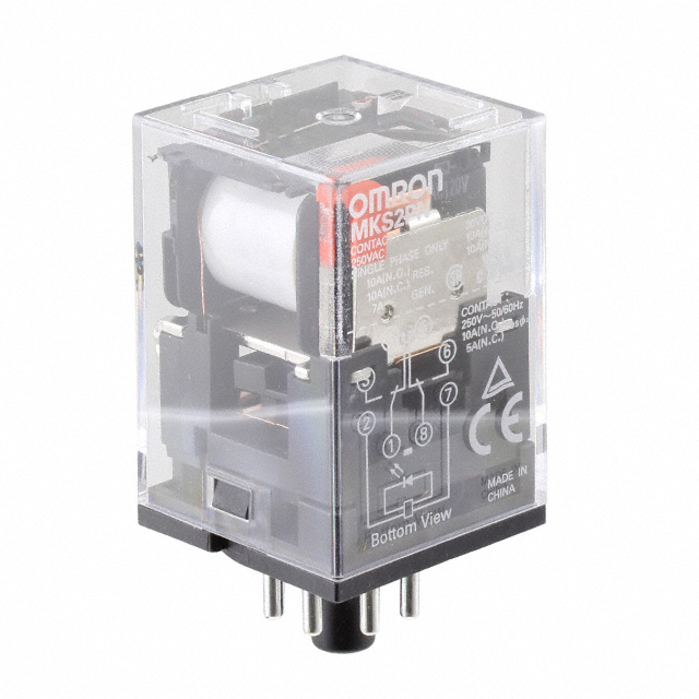 MKS2PN AC120 Omron Automation and Safety  Power Relays Over 2 Amps