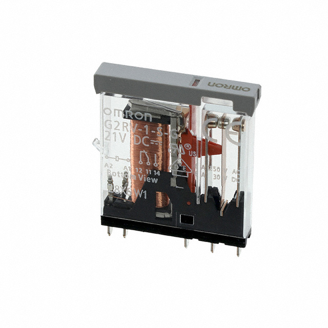 G2RV-1SG-DC21 Omron Automation and Safety  Power Relays Over 2 Amps