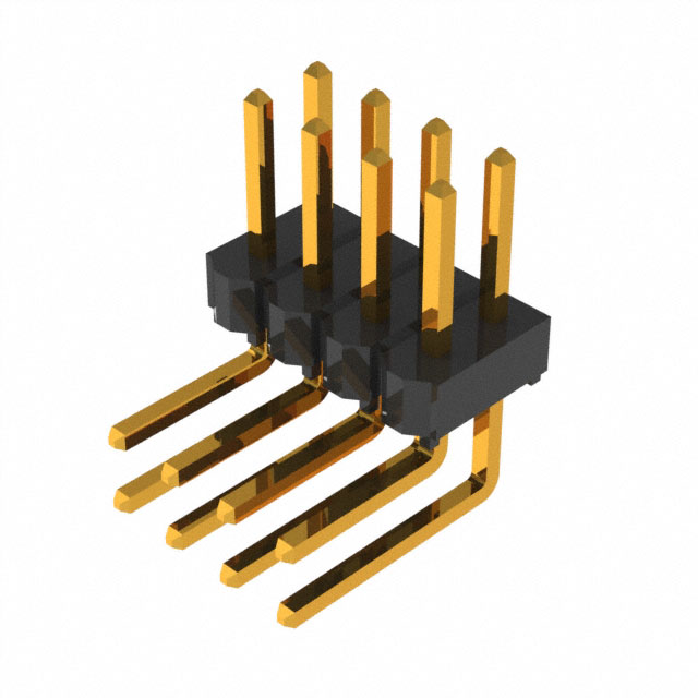 TSW-104-22-G-D-RA Samtec Inc.  Embases à broches mâles