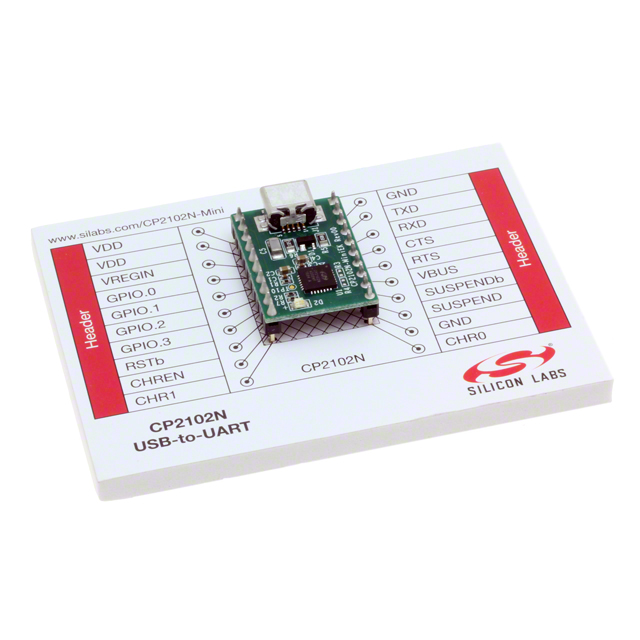 CP2102N-MINIEK Silicon Labs  Cartes et kits d'évaluation et de démonstration