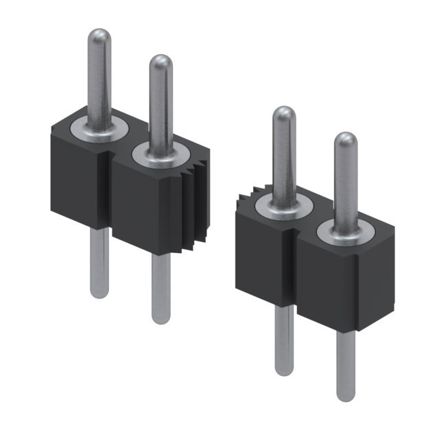 800-90-020-10-002000 Mill-Max Manufacturing Corp.  Embases à broches mâles