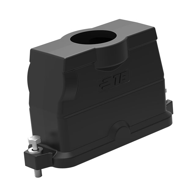 H24BPR-TGHC-M40-EMC-C TE Connectivity Aerospace, Defense and Marine  Alloggiamenti per connettori per impieghi gravosi, cappucci e basi