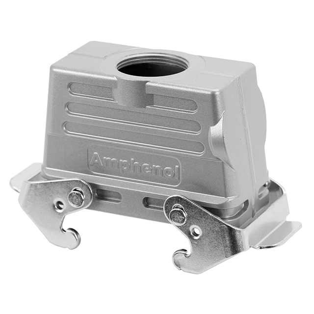 C146 21R016 852 8 Amphenol Tuchel Industrial  Alloggiamenti per connettori per impieghi gravosi, cappucci e basi