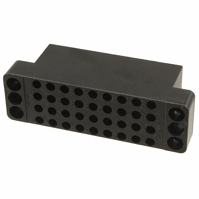 203956-2 TE Connectivity AMP Connectors  Boîtiers de connecteurs de fond de panier