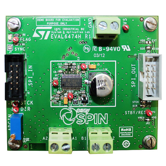 EVAL6474H STMicroelectronics  Cartes et kits d'évaluation et de démonstration
