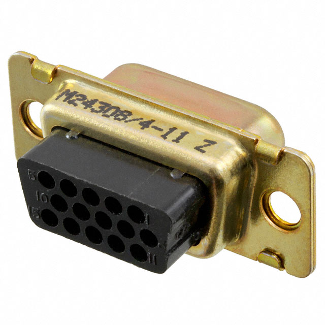 1757823-1 TE Connectivity Aerospace, Defense and Marine  Carcasas de conector D-Sub en forma de D